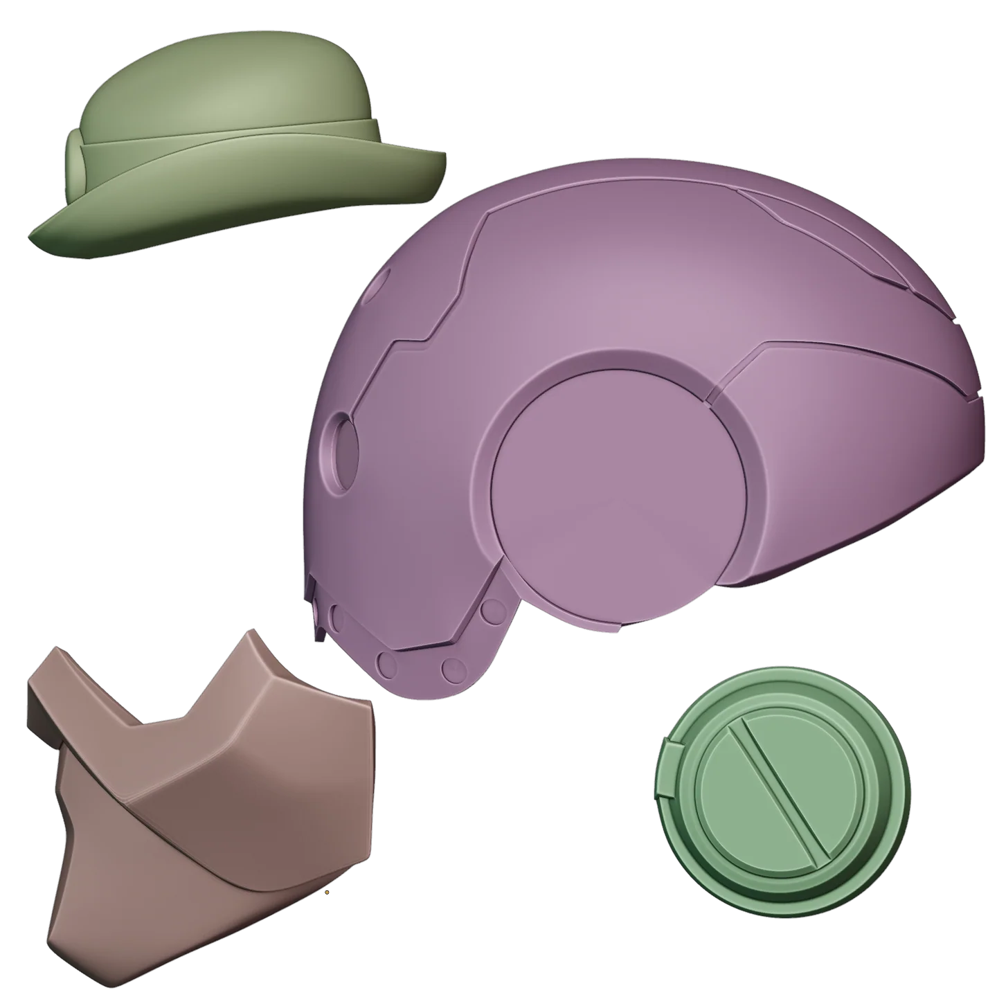 Bob's Helmet from Overwatch - 3D File - Image 17