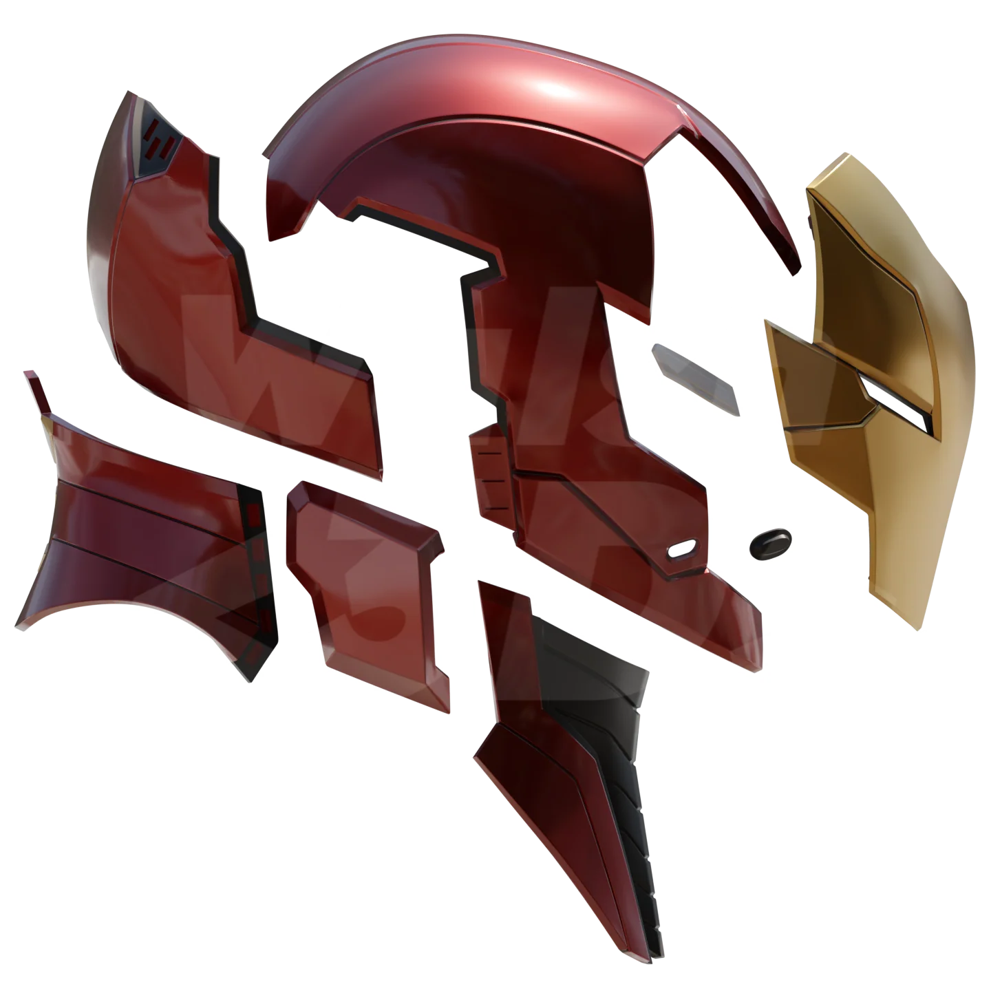Motorized Model 51 Prime Full Suit 3D Printable Model - Image 11
